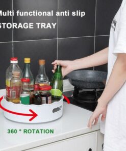 360° Multifunctional Rotating Storage Tray