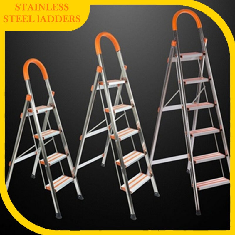 Stainless Steel Household Ladder EMart Pakistan