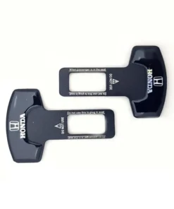 Car Seat Belt Clip Slim – Honda – Black