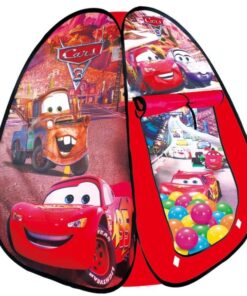 Kids Playing Tent – Pixar Cars + Free 50 Balls