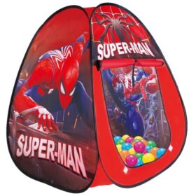 Kids Playing Tent – Spiderman + Free 50 Balls