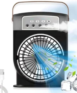 3 In 1 Portable Air Cooling Fan (Rechargeable)