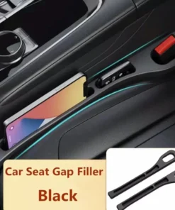 2 PC Universal Car Seat Gap Filler Leak Proof Seat Gap Storage Organizer Interior Decoration