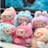 Labubu Monster Anime Character Plush Keychain - 1 PC