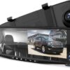 Vehicle Inner Mirror Black Box DVR full HD Dual Rec- 12v