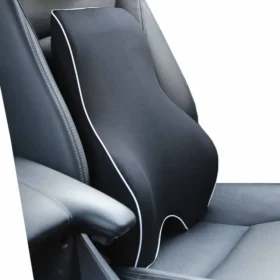 Back Support Memory foam Cushion Black