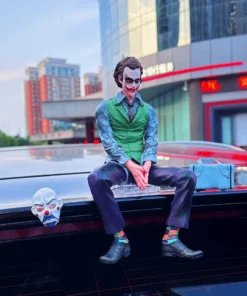 Car Roof, Dashboard, Trunk Joker Character Statue For Car Decoration