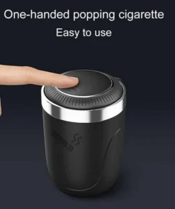 Portable Car Auto Ashtray Blue LED