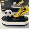 Car Solar Dashboard Air Freshener – Golden Boot Edition