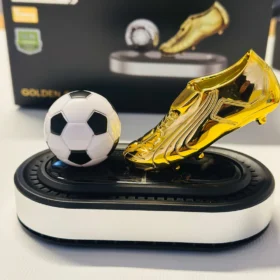 Car Solar Dashboard Air Freshener – Golden Boot Edition