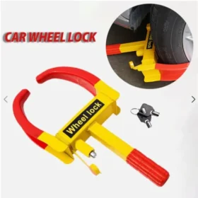 Anti-Theft Wheel Lock – Heavy-Duty Adjustable Tire Clamp