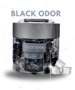 BLACK ODOR Gel Beads Air Freshener – (130 GM)