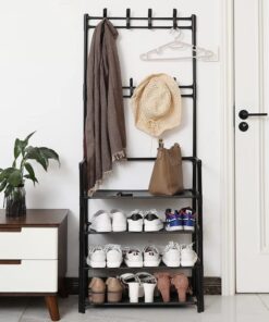 Alternative view of Multifunctional Coat & Shoes Rack
