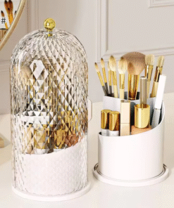 Alternative view of 360 Rotating Makeup Brush Holder Organizer