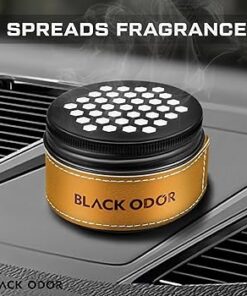 BLACK ODOR Oud Wood Scented Air Freshener Perfume