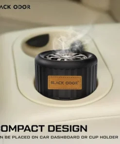Alternative view of Black Odor Lucky Wheel Gel Perfume Car Dashboard Air Freshener Decorative Aromatherapy