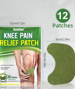 Alternative view of Knee Pain Relief Patch, Warming Herbal Plaster Pain Patches