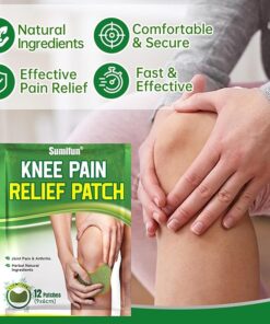 Knee Pain Relief Patch, Warming Herbal Plaster Pain Patches