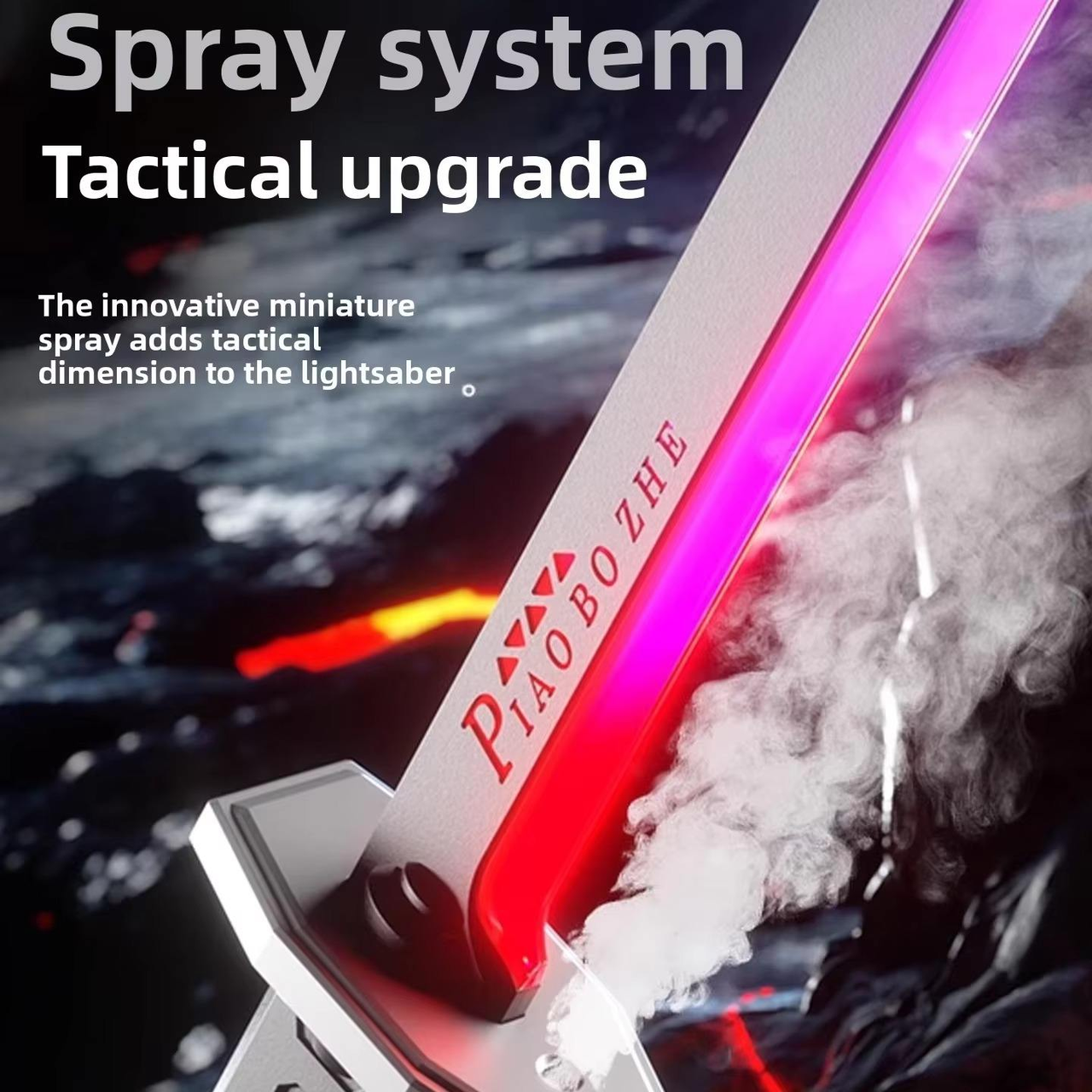 Kids Multi-Color Battle Laser Sword With Smoke - Image 7